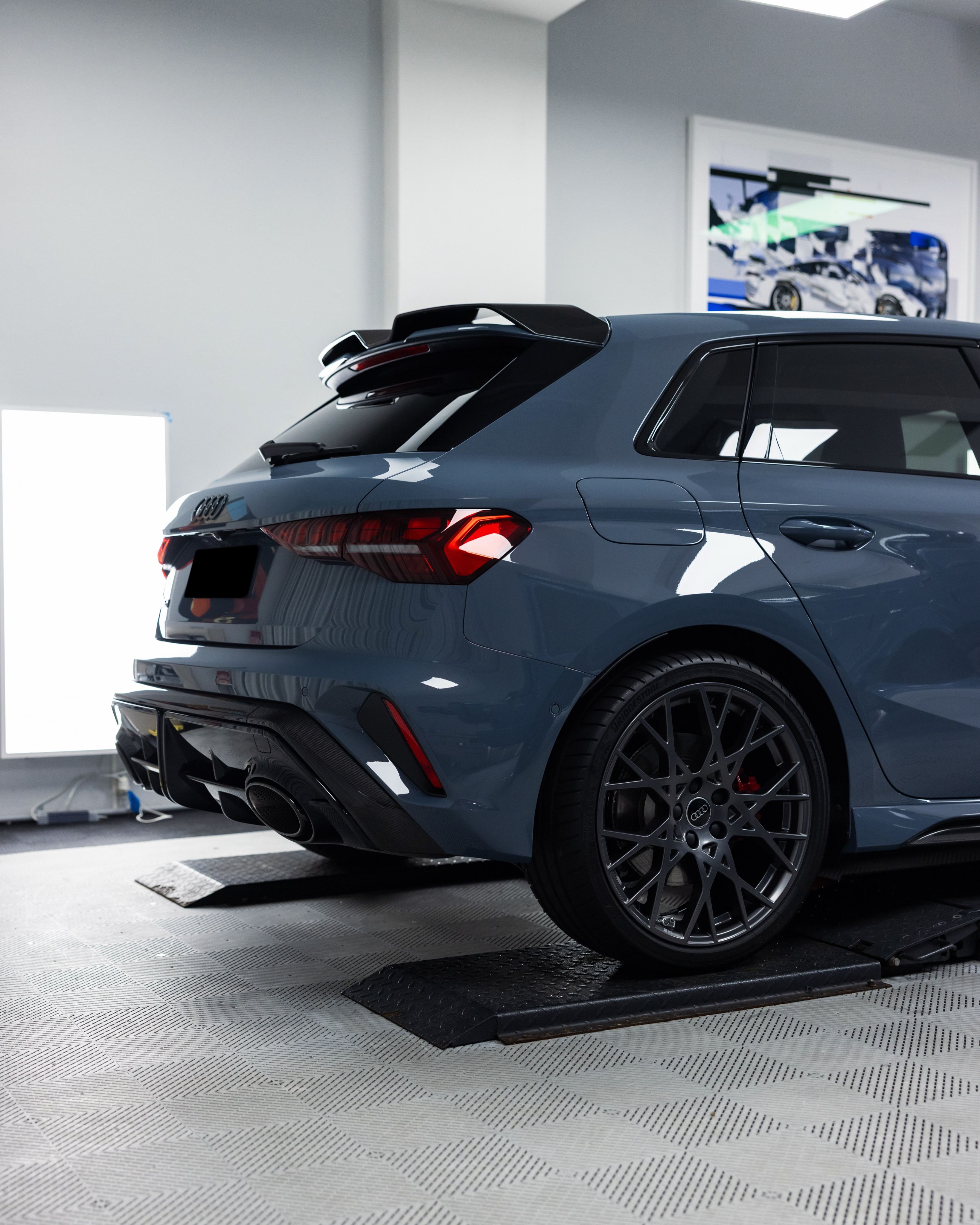 Audi RS3 after its maintenance detail at Roadbloc