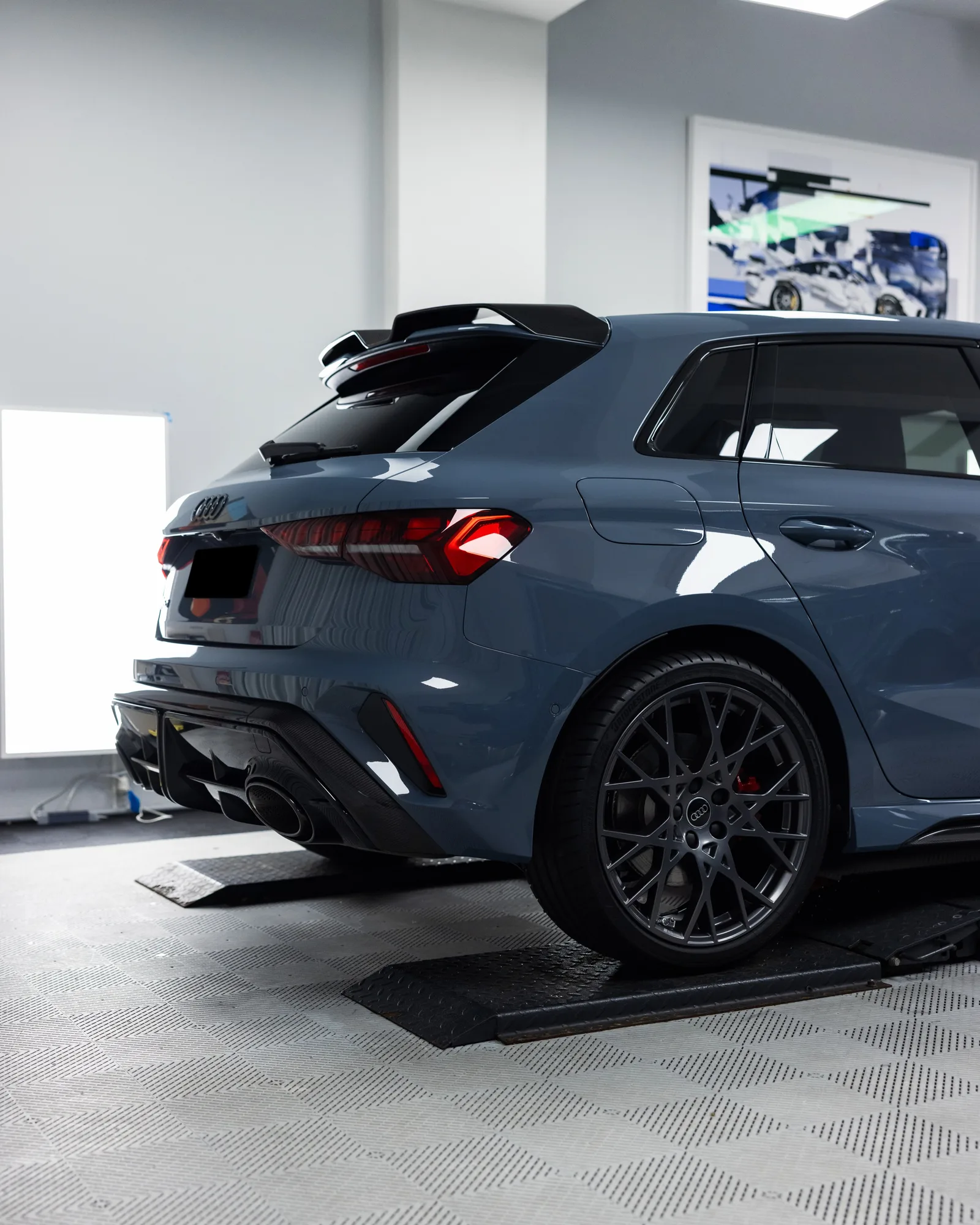 Audi RS3 after its maintenance detail at Roadbloc