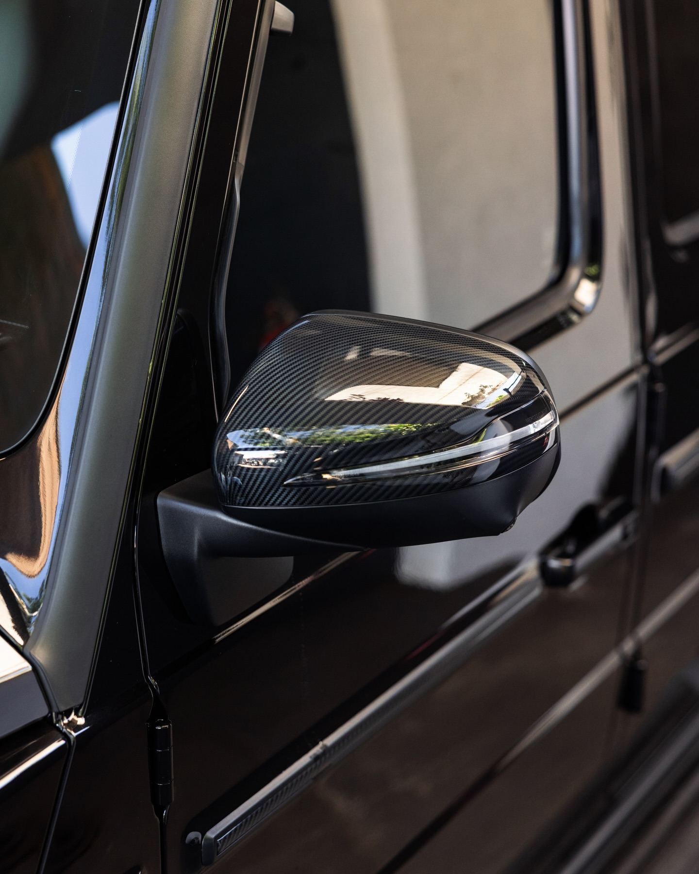 Black Mercedes-AMG G63 Carbon Edition protected in full paint protection film by Roadbloc