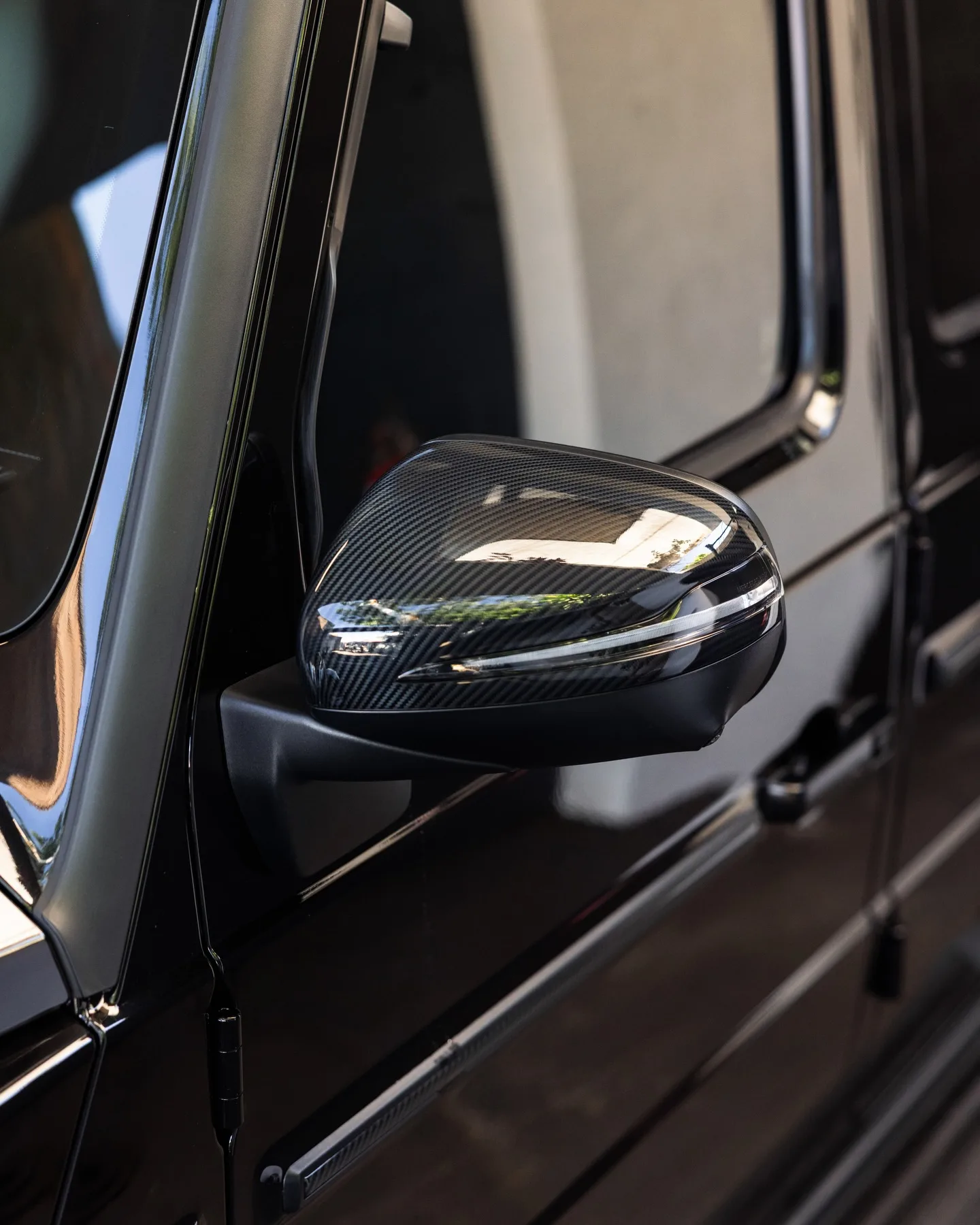 Black Mercedes-AMG G63 Carbon Edition protected in full paint protection film by Roadbloc