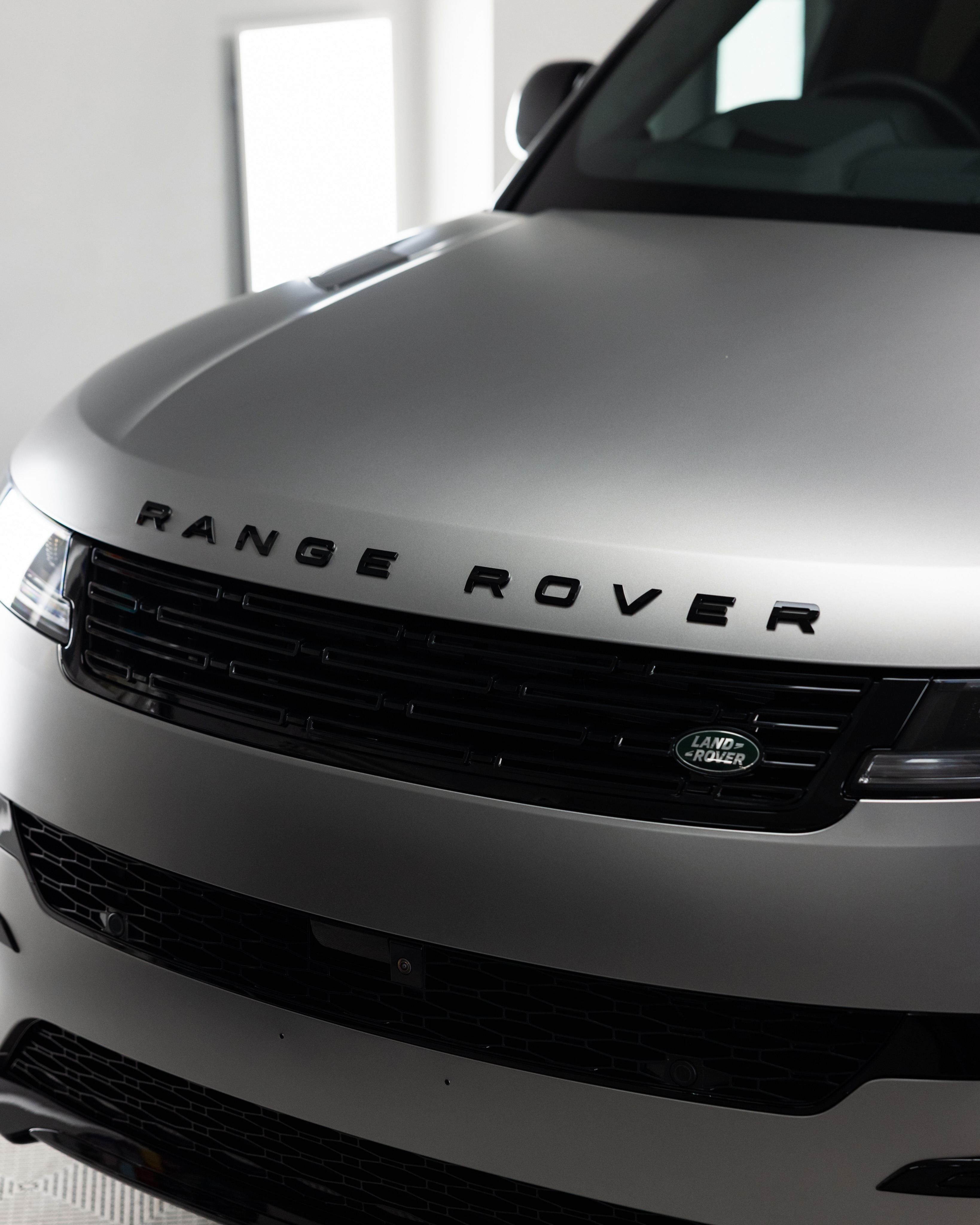 Range Rover Autobiography in factory matte, protected in matte paint protection film by Roadbloc