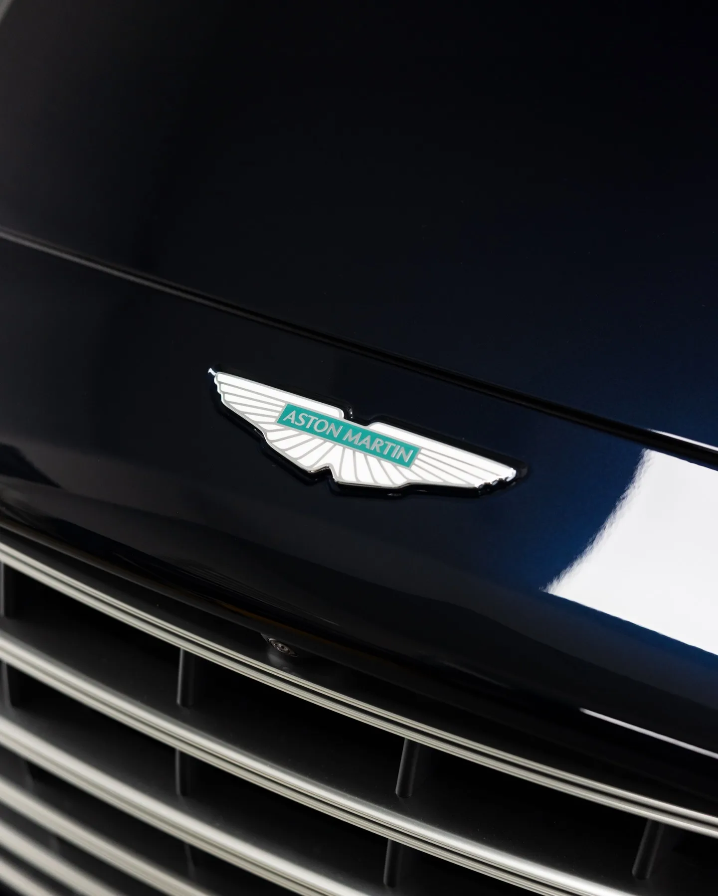 Aston Martin DBX in navy, protected in full paint protection film by Roadbloc
