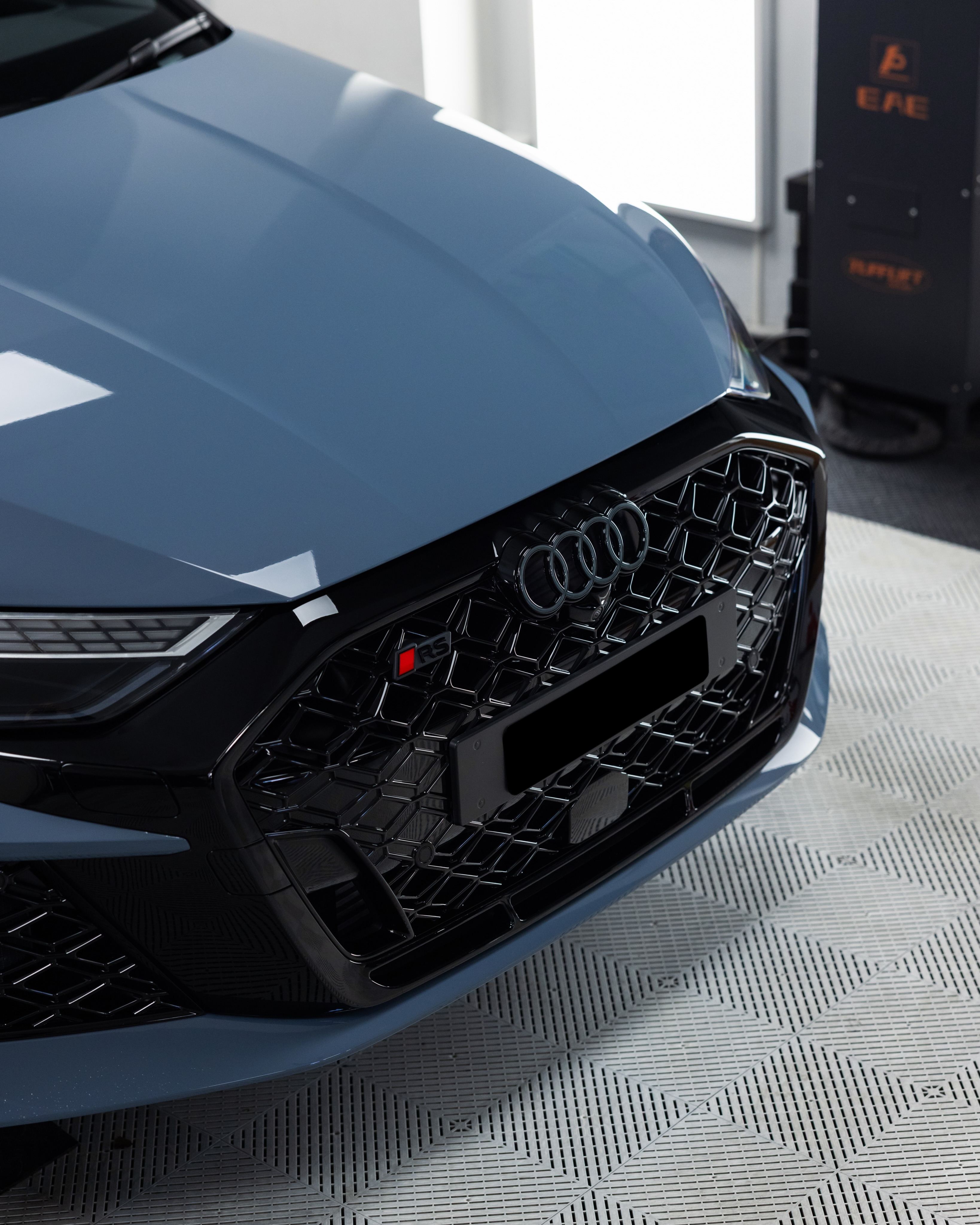 Audi RS3 after its maintenance detail at Roadbloc