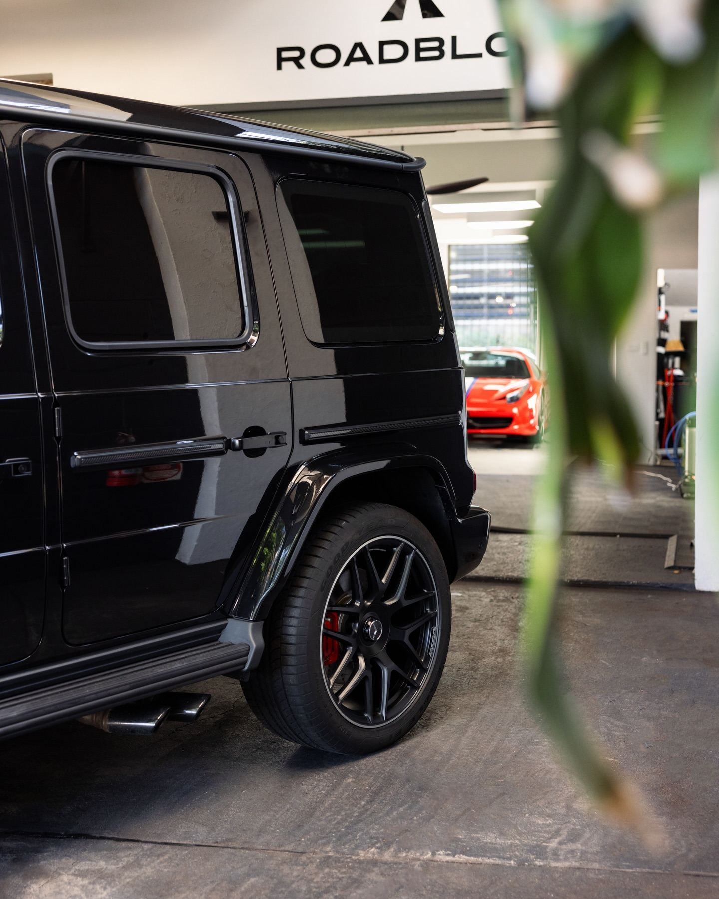 Black Mercedes-AMG G63 Carbon Edition protected in full paint protection film by Roadbloc