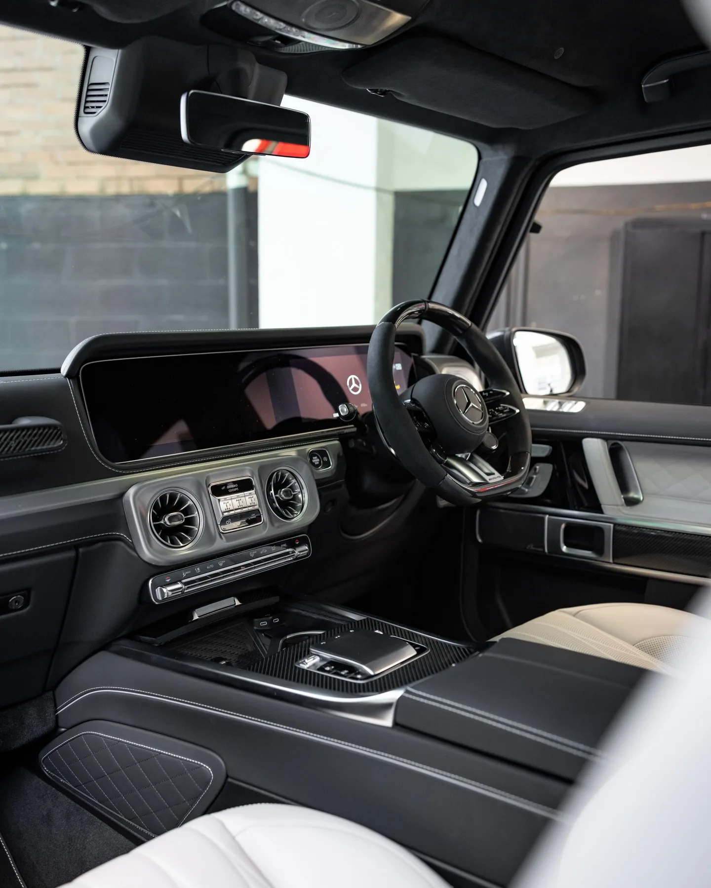 Black Mercedes-AMG G63 Carbon Edition protected in full paint protection film by Roadbloc