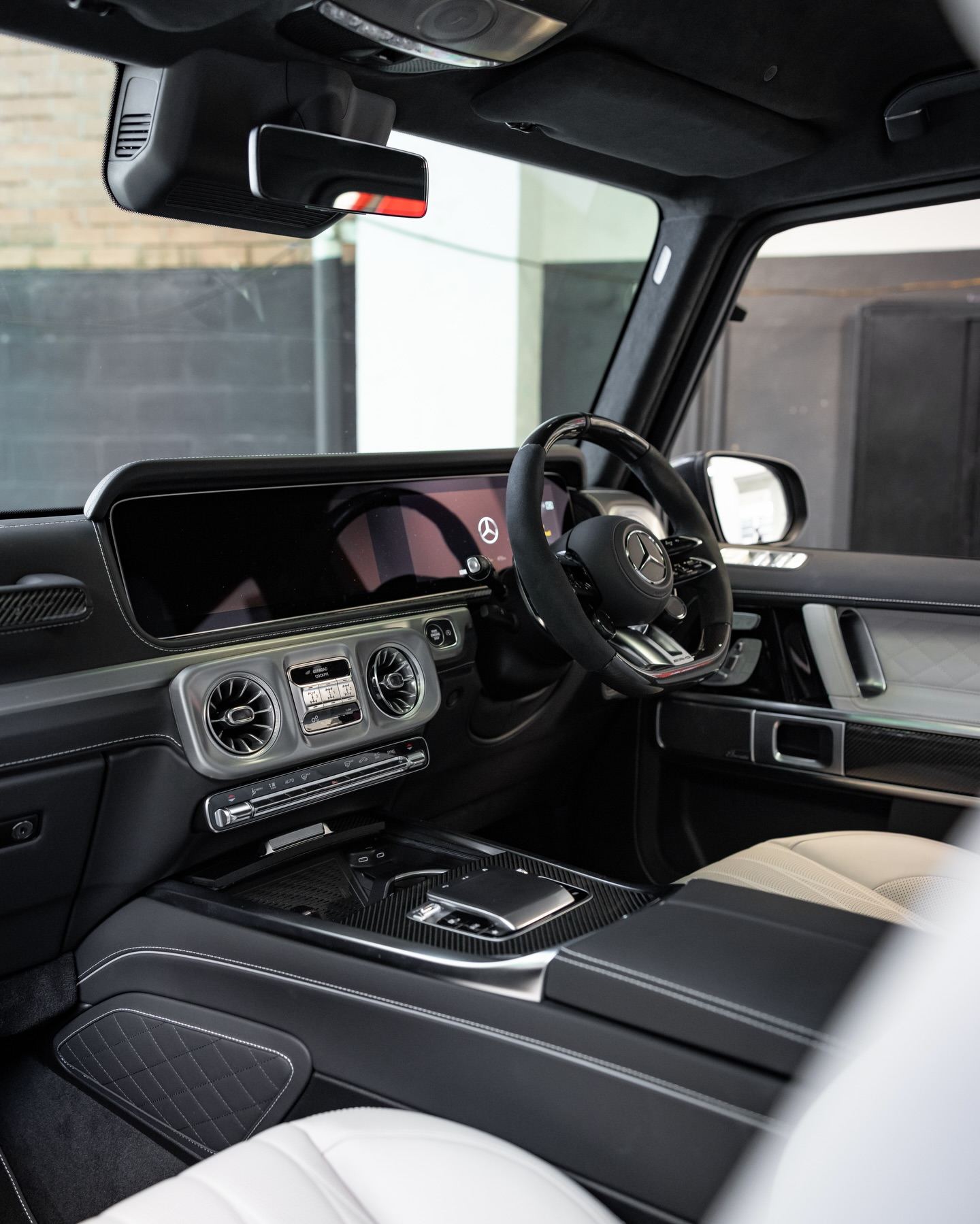 Black Mercedes-AMG G63 Carbon Edition protected in full paint protection film by Roadbloc