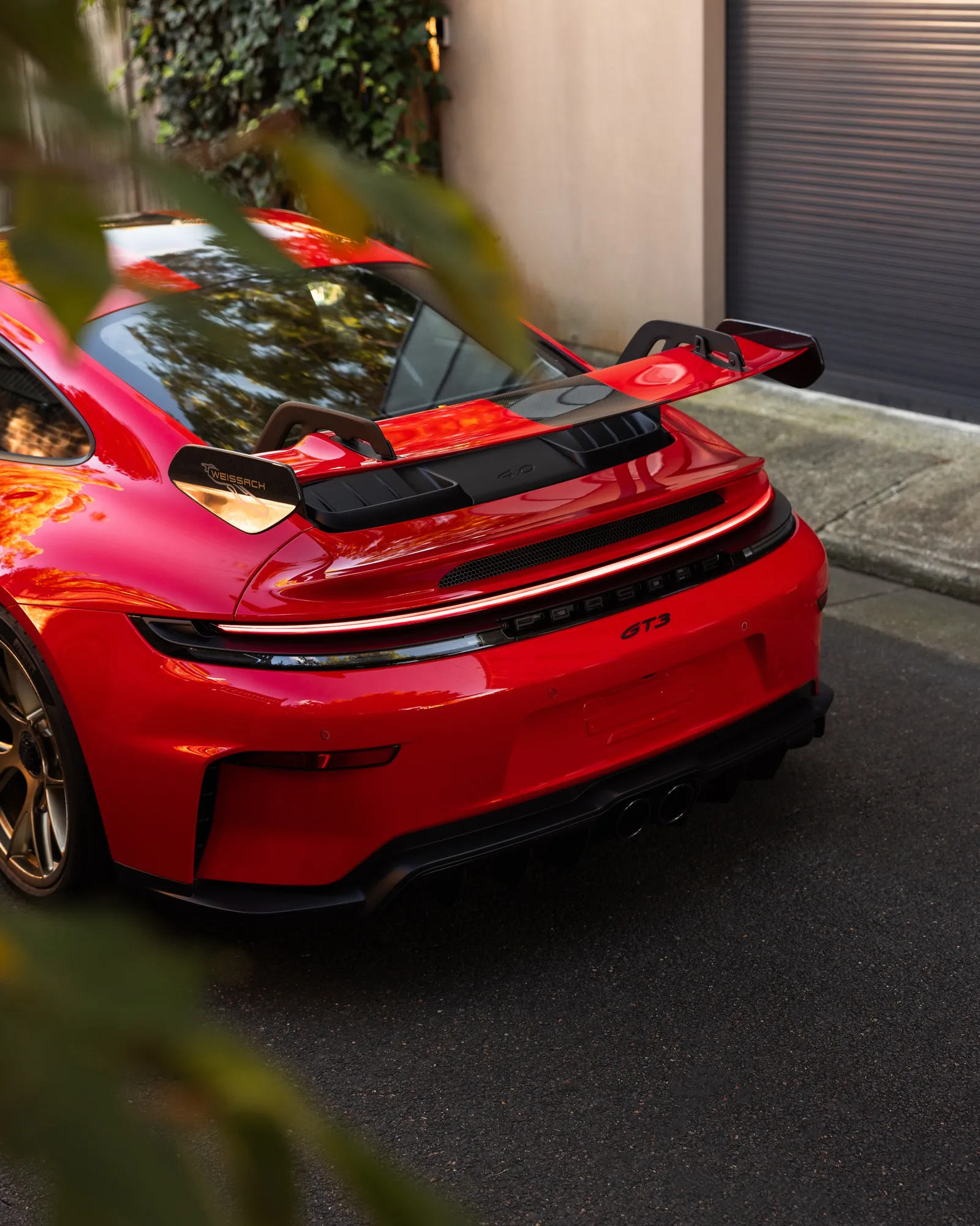 Porsche 992.2 GT3 with the Weissach package, fully protected by Roadbloc