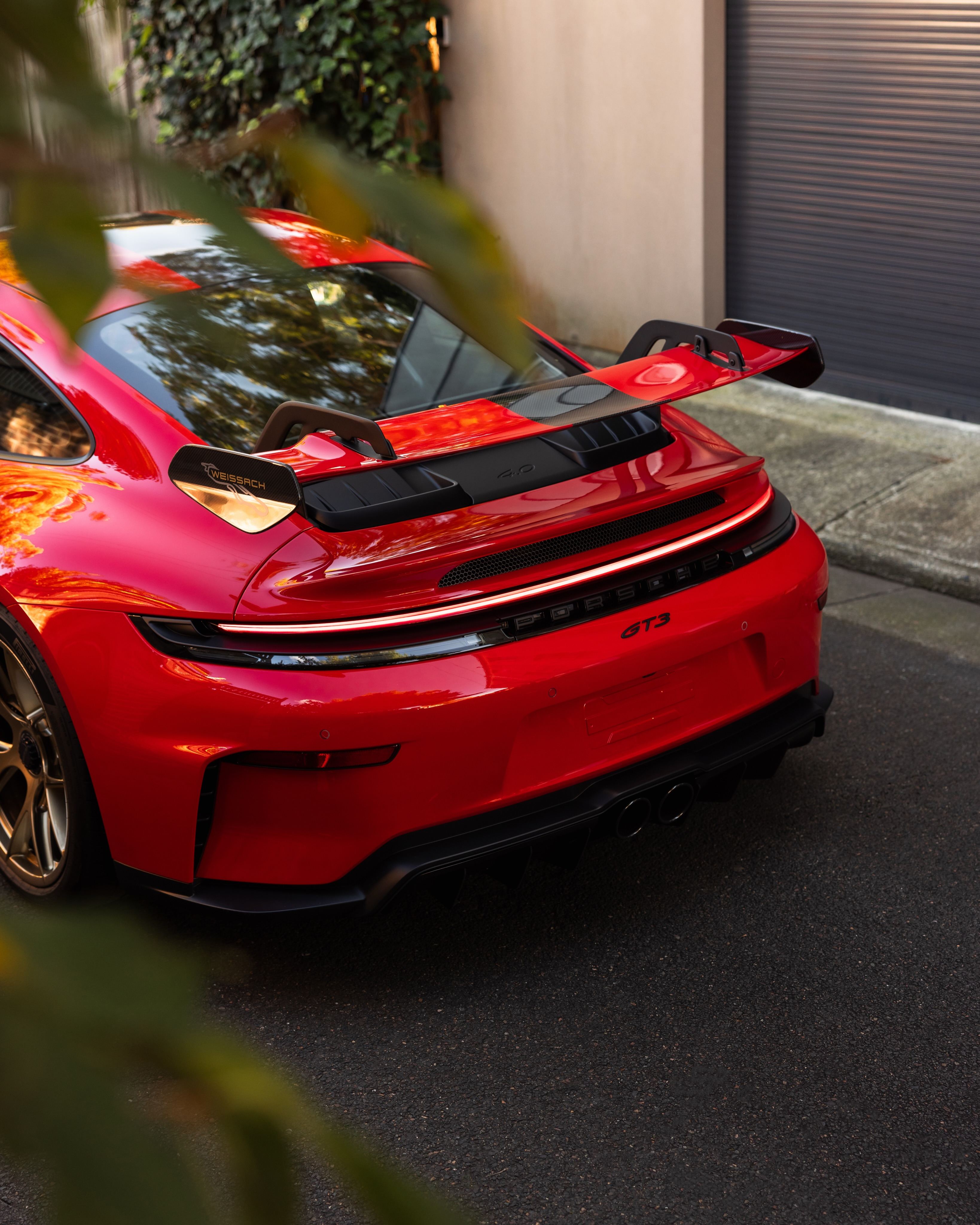 Porsche 992.2 GT3 with the Weissach package, fully protected by Roadbloc