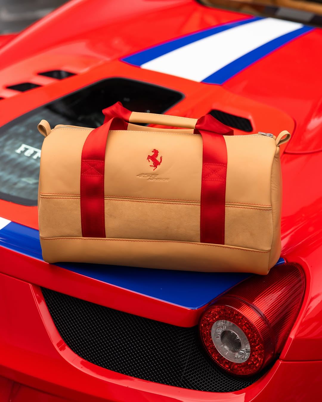 Ferrari 458 changed from grey to Rosso Red with colour paint protection film by Roadbloc