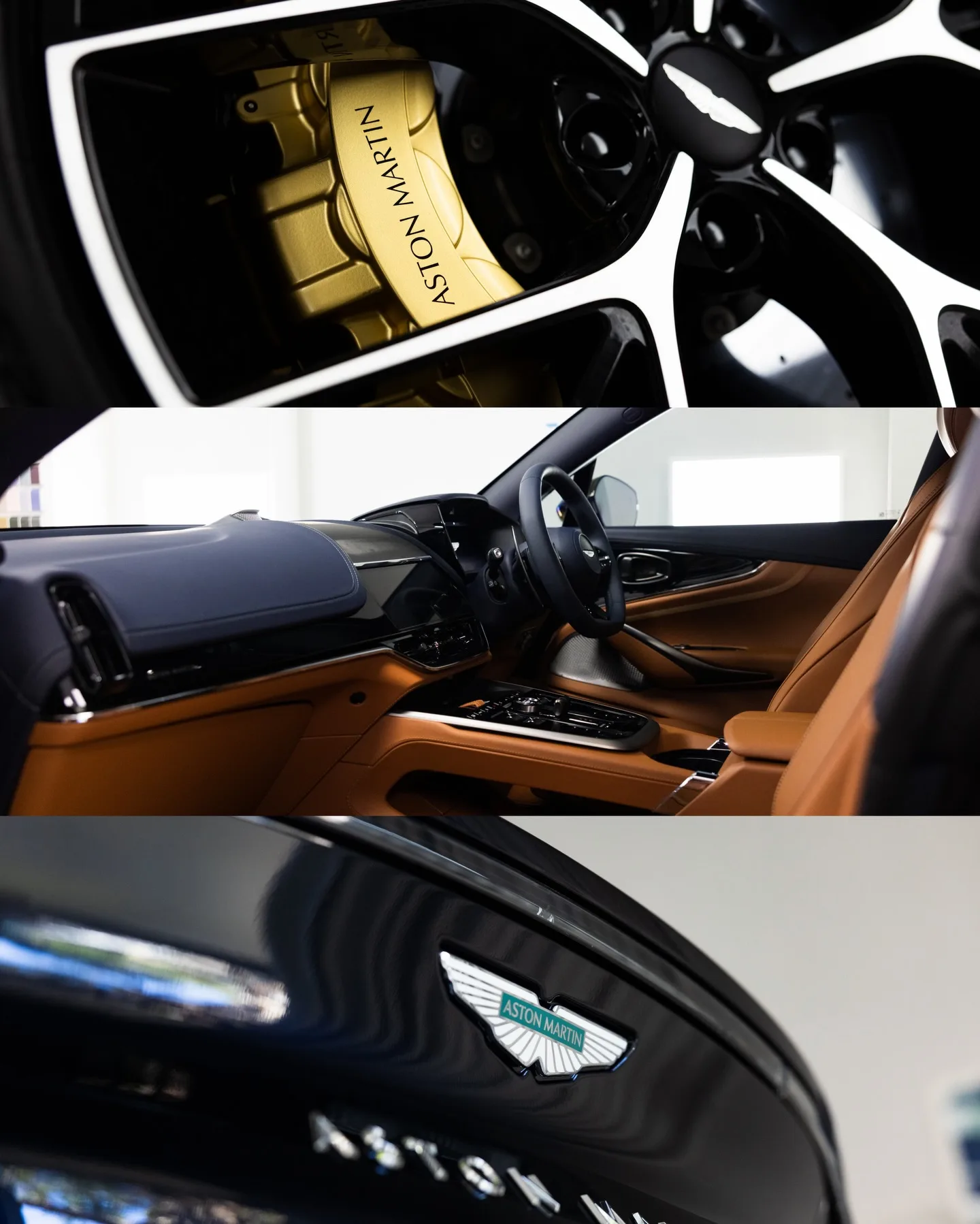 Aston Martin DBX in navy, protected in full paint protection film by Roadbloc