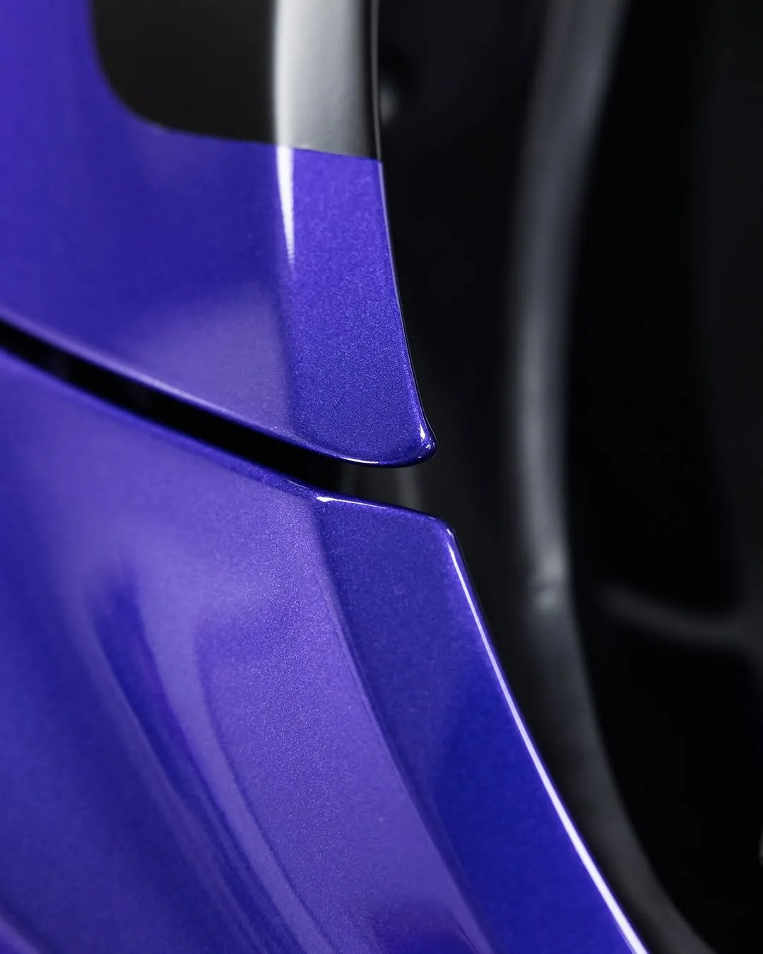 Purple Dodge Demon protected in full paint protection film and graphene coated by Roadbloc