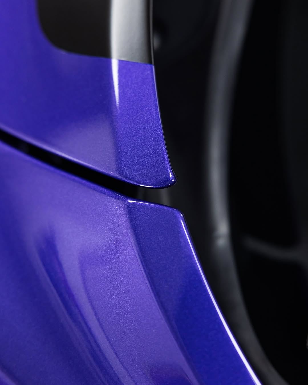 Purple Dodge Demon protected in full paint protection film and graphene coated by Roadbloc