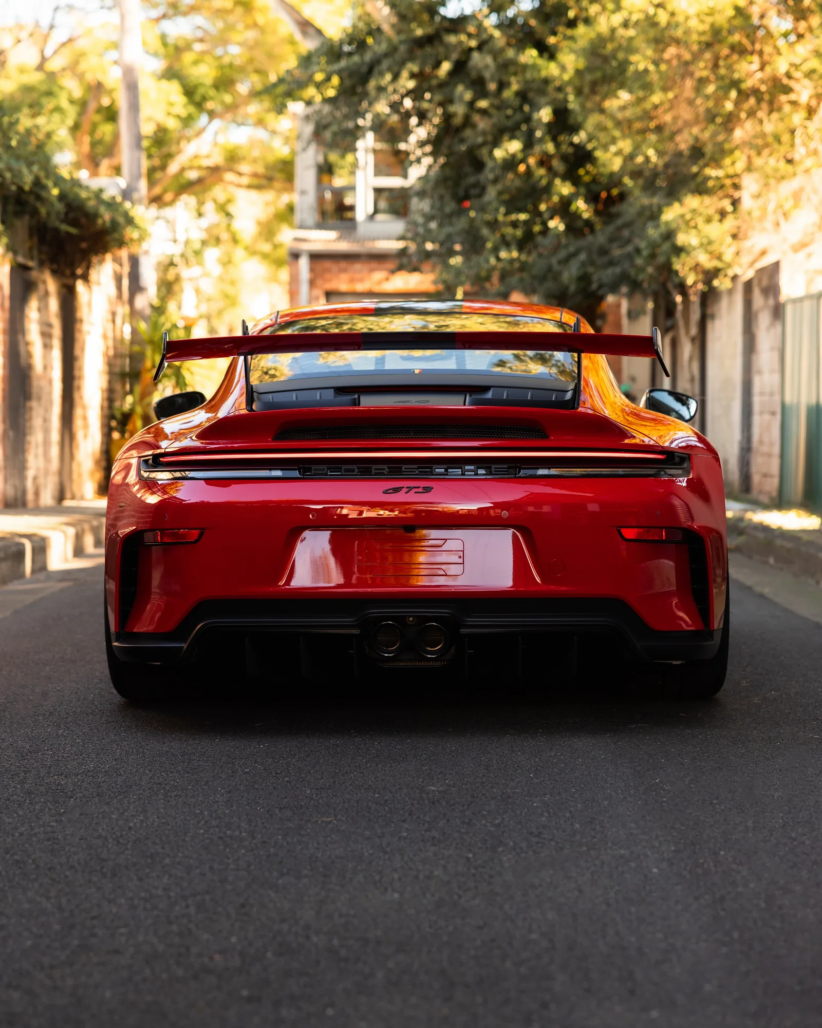 Porsche 992.2 GT3 with the Weissach package, fully protected by Roadbloc