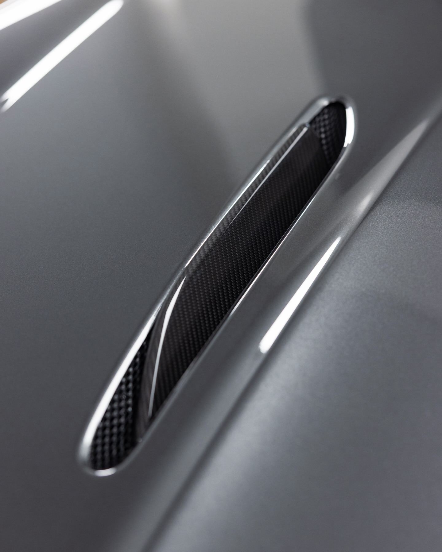 Aston Martin Vantage S in Magnetic Silver, protected in full paint protection film by Roadbloc