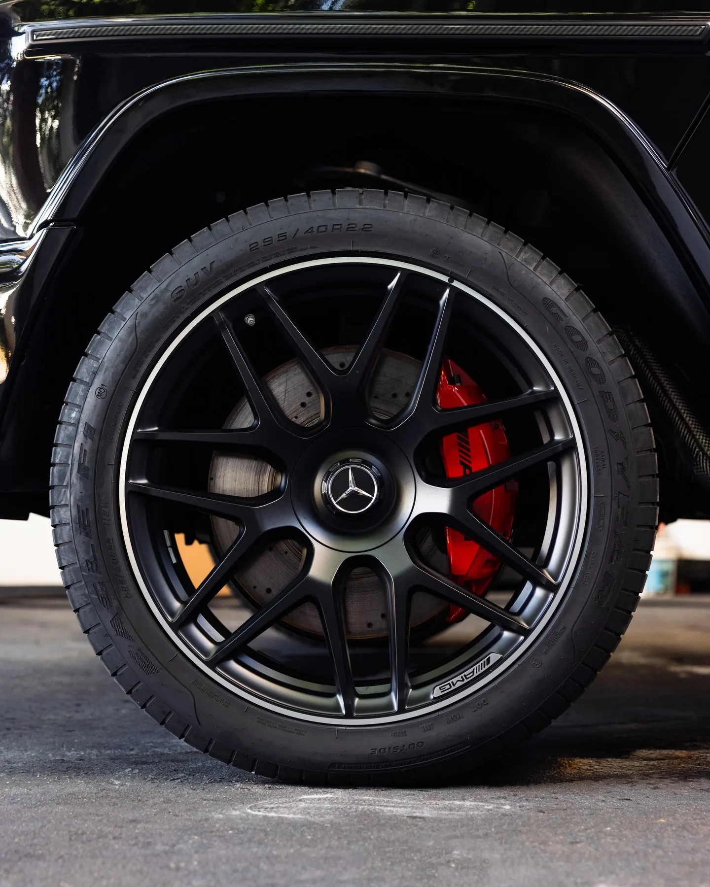 Black Mercedes-AMG G63 Carbon Edition protected in full paint protection film by Roadbloc