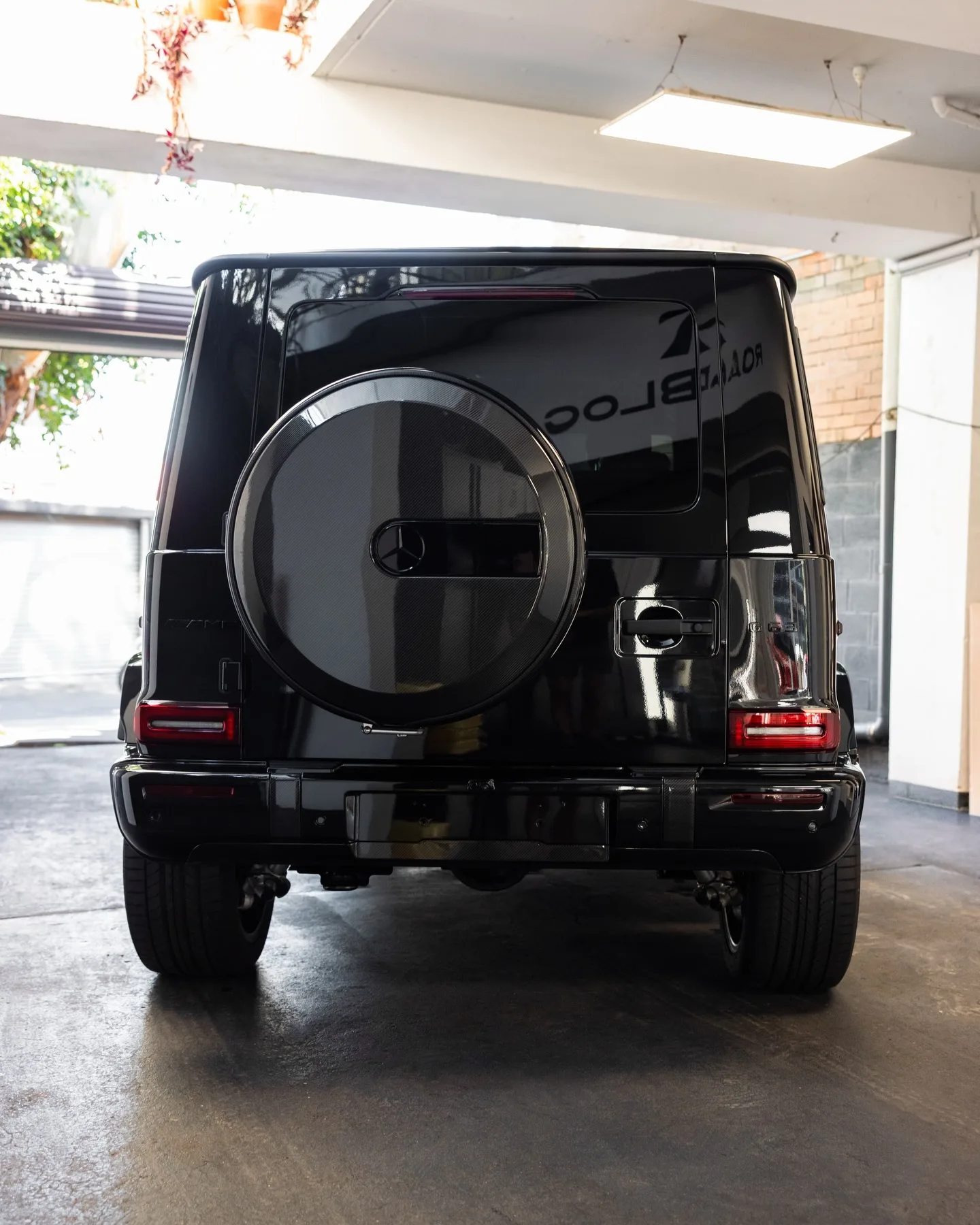 Black Mercedes-AMG G63 Carbon Edition protected in full paint protection film by Roadbloc