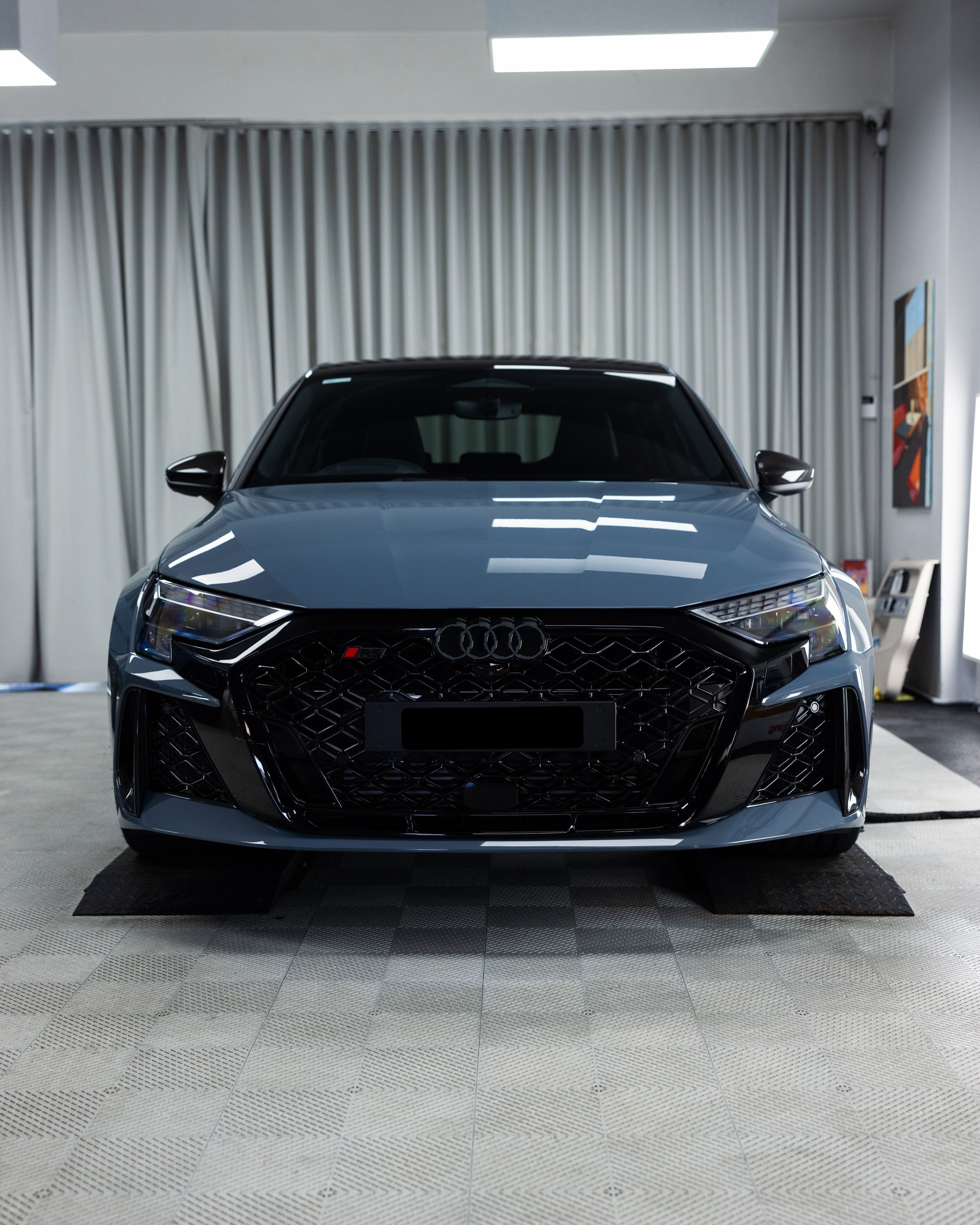Audi RS3 after its maintenance detail at Roadbloc