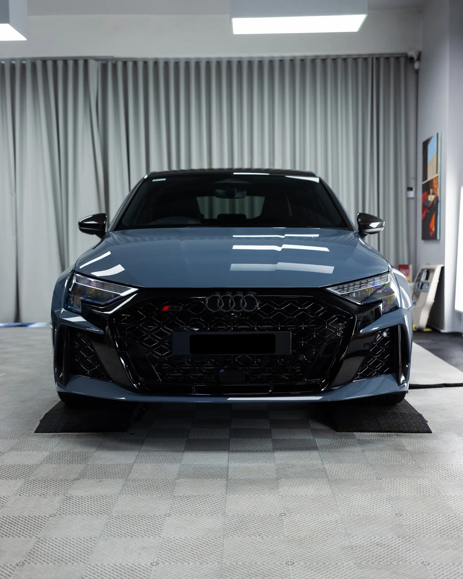 Audi RS3 after its maintenance detail at Roadbloc