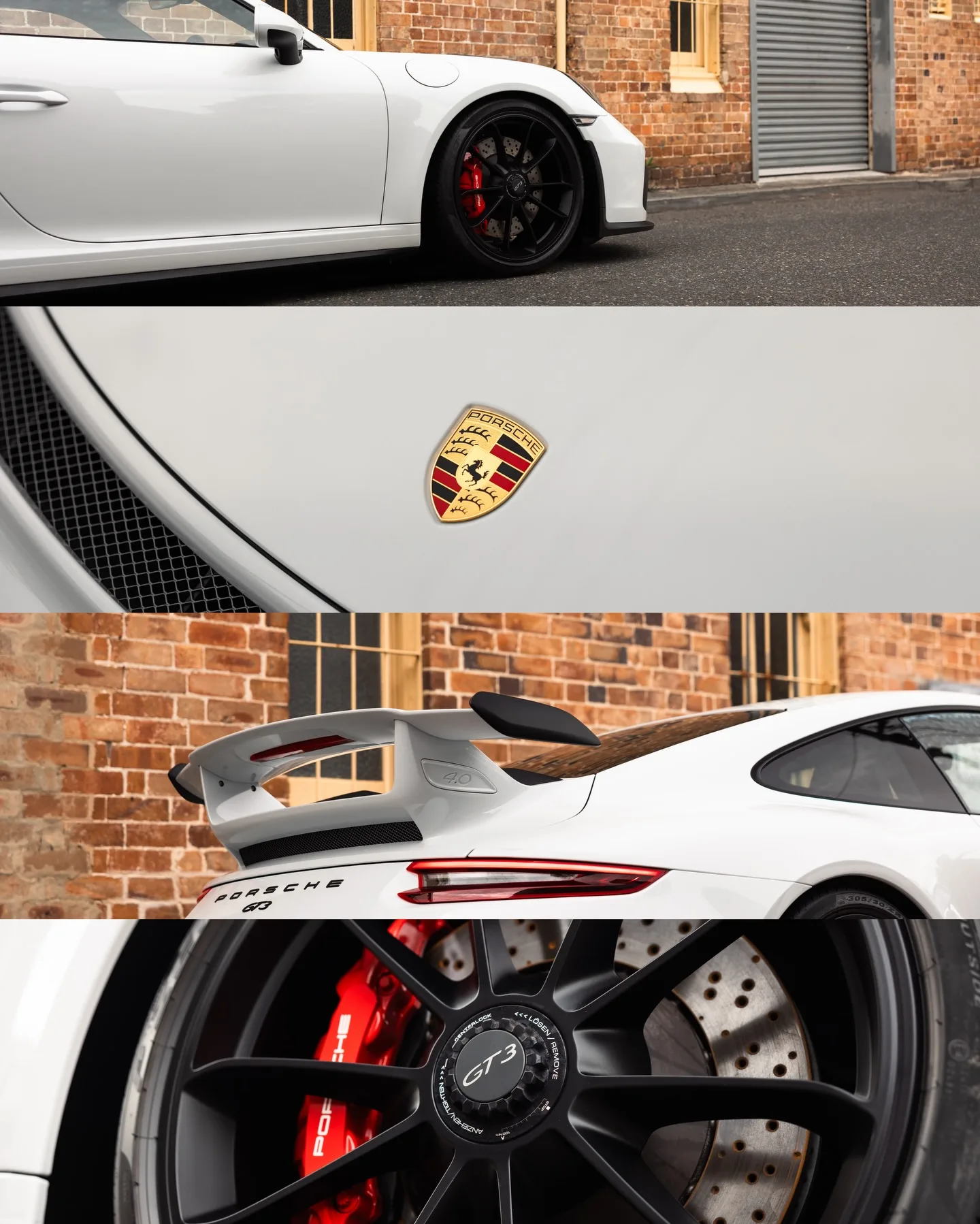 White Porsche 991.2 GT3 protected and ceramic coated by Roadbloc