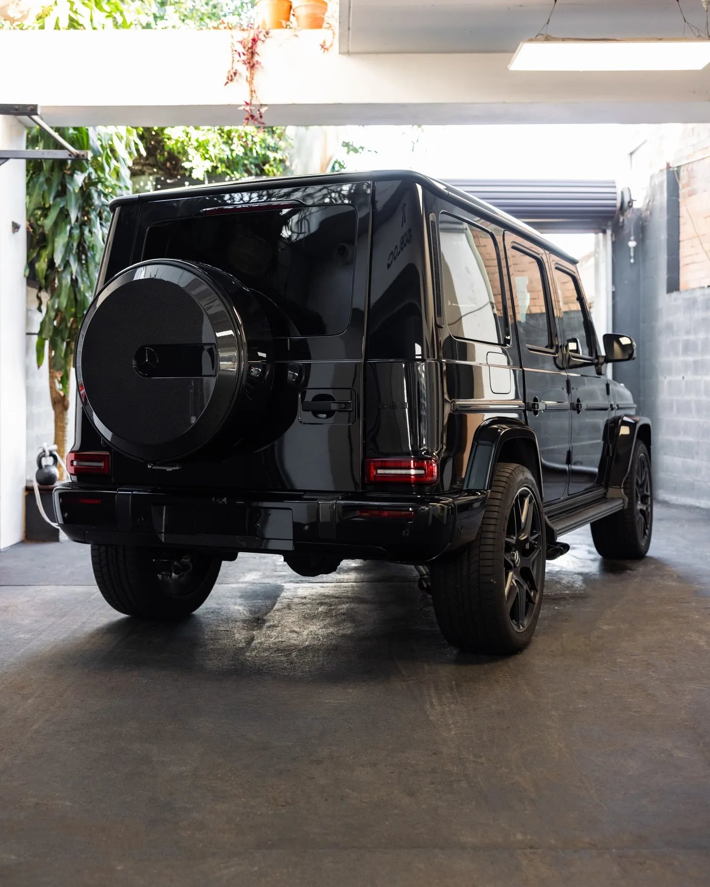 Black Mercedes-AMG G63 Carbon Edition protected in full paint protection film by Roadbloc