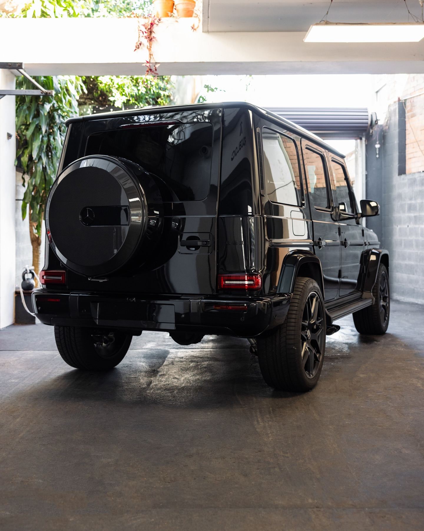 Black Mercedes-AMG G63 Carbon Edition protected in full paint protection film by Roadbloc