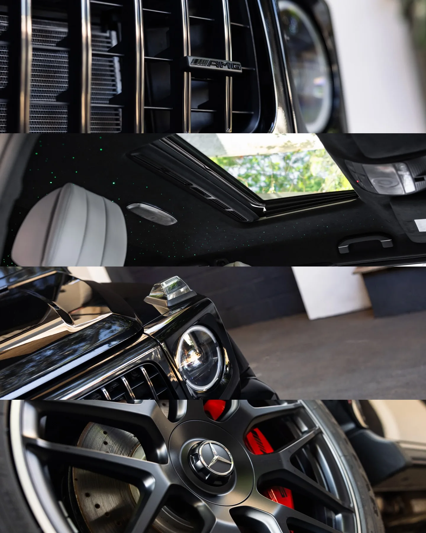 Black Mercedes-AMG G63 Carbon Edition protected in full paint protection film by Roadbloc
