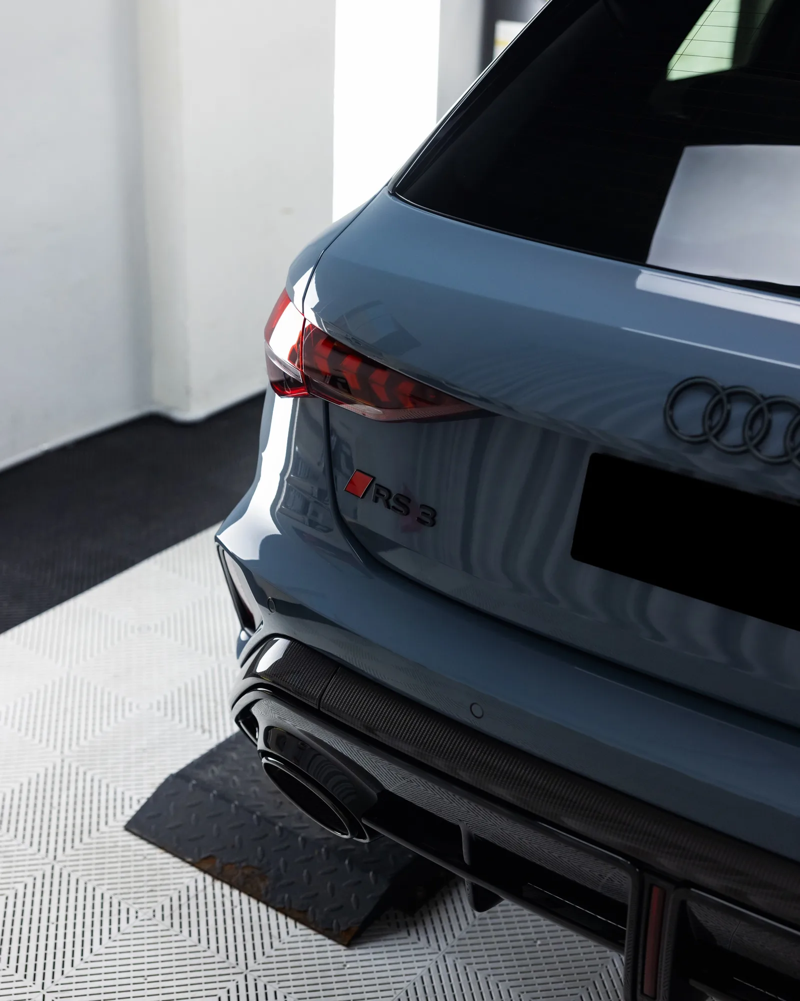 Audi RS3 after its maintenance detail at Roadbloc