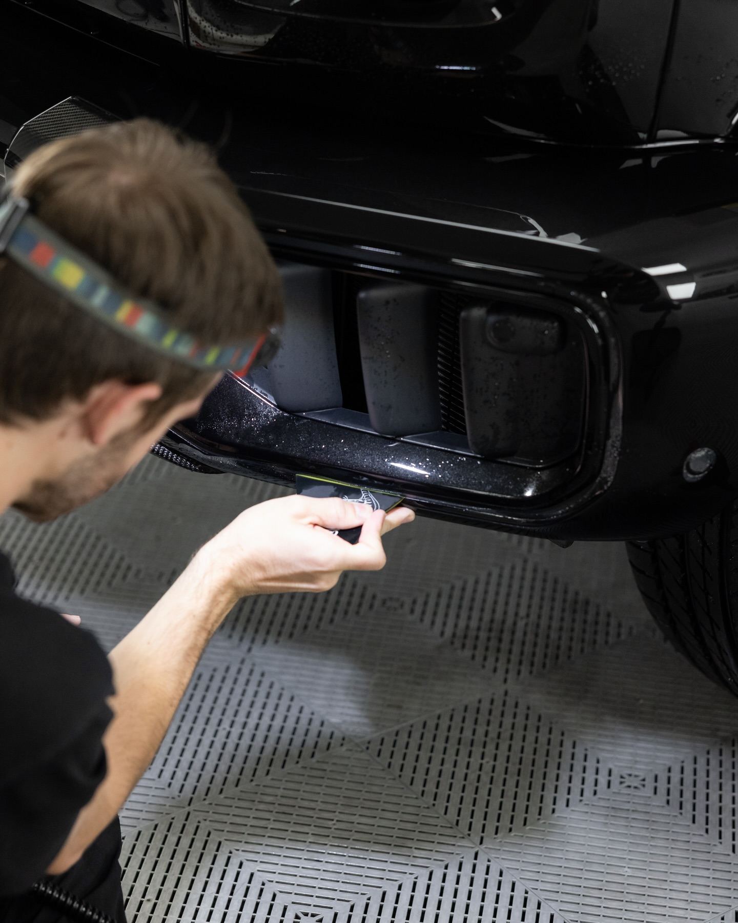 Black Mercedes-AMG G63 Carbon Edition protected in full paint protection film by Roadbloc
