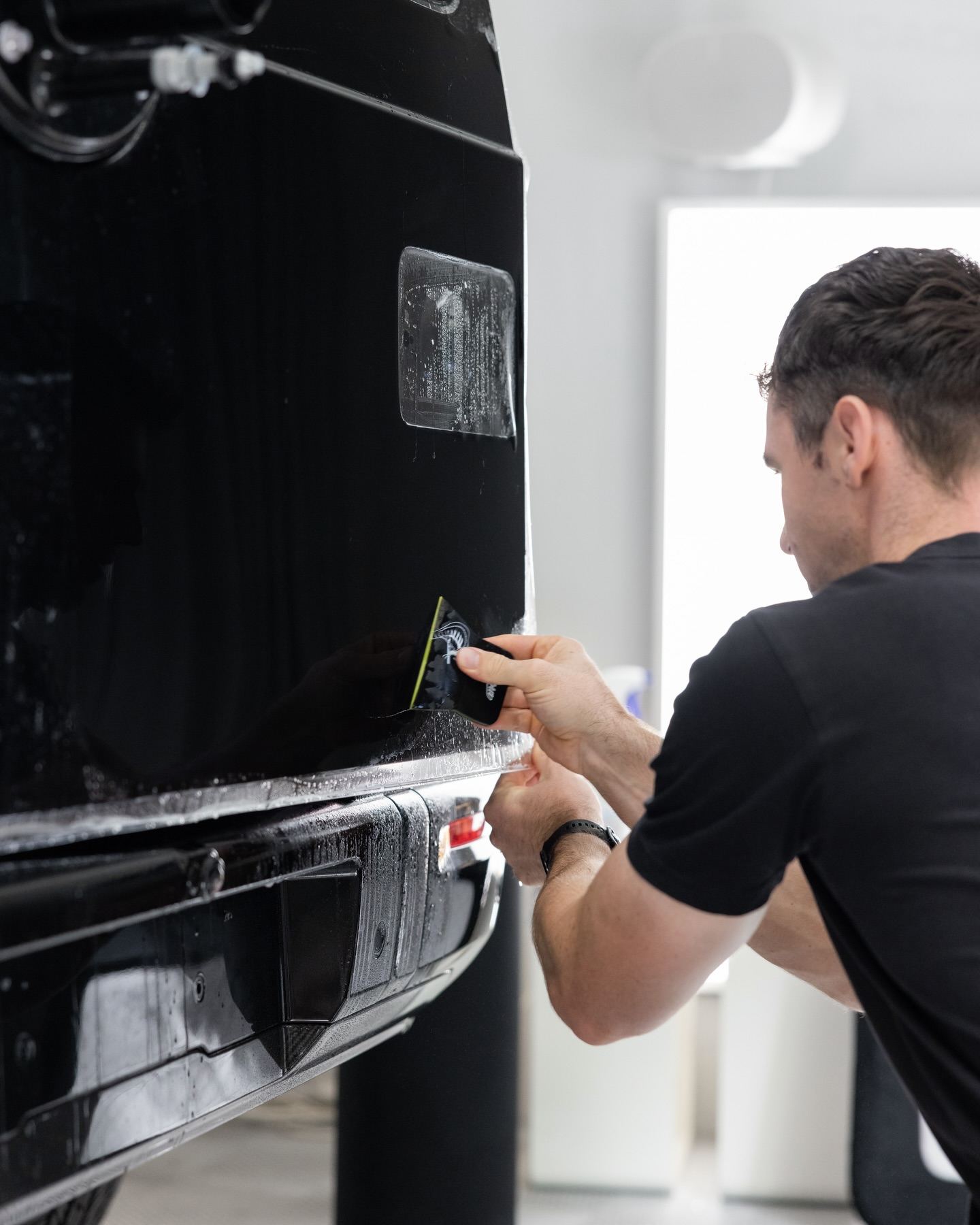 Black Mercedes-AMG G63 Carbon Edition protected in full paint protection film by Roadbloc