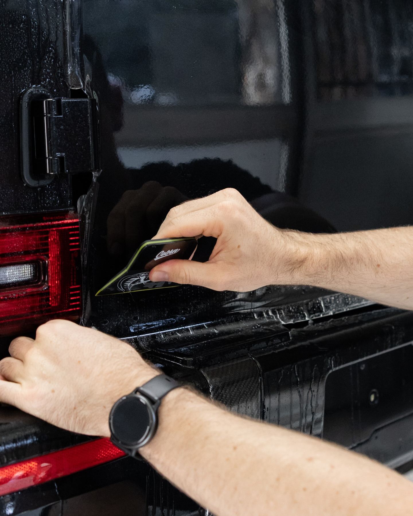 Black Mercedes-AMG G63 Carbon Edition protected in full paint protection film by Roadbloc