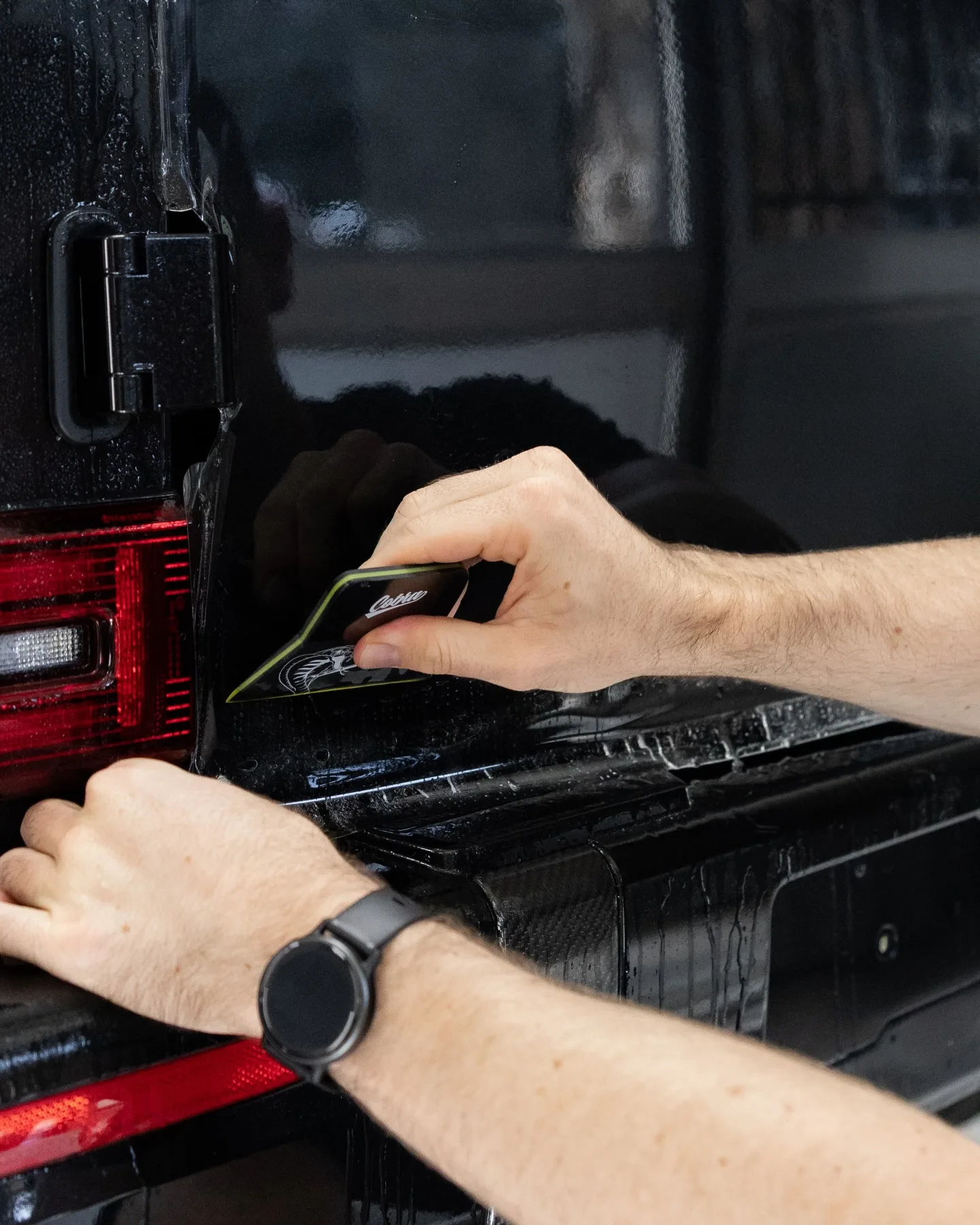 Black Mercedes-AMG G63 Carbon Edition protected in full paint protection film by Roadbloc
